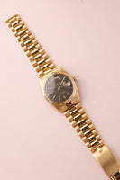 1978 Rolex 1803 Gold Day-Date Graphite Dial Box & Papers