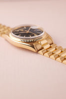 1978 Rolex 1803 Gold Day-Date Graphite Dial Box & Papers