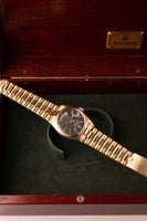1978 Rolex 1803 Gold Day-Date Graphite Dial Box & Papers