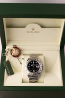 2006 Rolex 16570 Explorer II Black Dial Box & Papers w rare 3186 mvmt