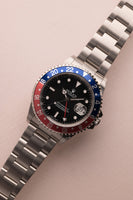 2002 Rolex 16710 GMT Pepsi Insert - Unpolished - Full set