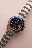 2002 Rolex 16710 GMT Pepsi Insert - Unpolished - Full set