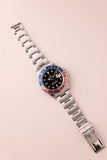 2002 Rolex 16710 GMT Pepsi Insert - Unpolished - Full set