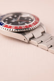 2002 Rolex 16710 GMT Pepsi Insert - Unpolished - Full set