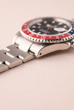 2002 Rolex 16710 GMT Pepsi Insert - Unpolished - Full set
