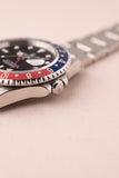 2002 Rolex 16710 GMT Pepsi Insert - Unpolished - Full set