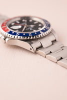 2002 Rolex 16710 GMT Pepsi Insert - Unpolished - Full set