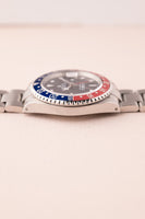 2002 Rolex 16710 GMT Pepsi Insert - Unpolished - Full set