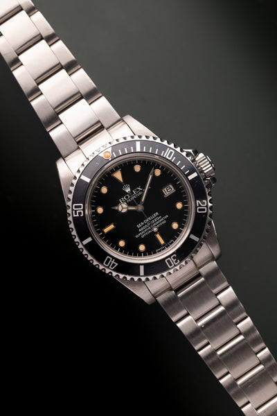 1984 Rolex 16660 Sea-Dweller Pumpkin Lume
