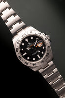 2018 Rolex 216570 Explorer II Orange Hand Scrambled Serial - Full Set