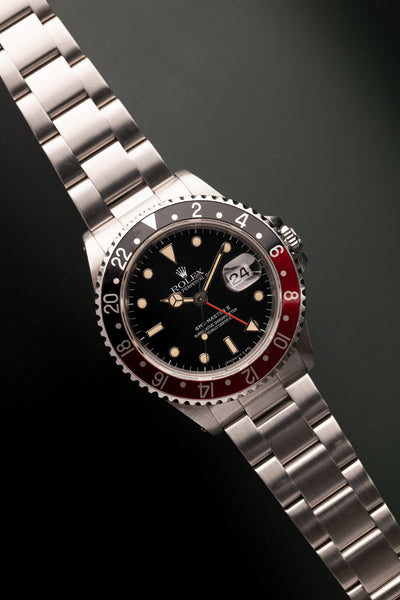 1991 Rolex 16710 GMT Coke Insert