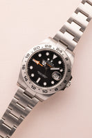2018 Rolex 216570 Explorer II Orange Hand Scrambled Serial - Full Set