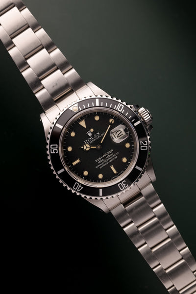 1986 Rolex 16800 Submariner -Pre-Trop