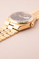 1980 Rolex 19018 Oysterquartz Day-Date 18k Yellow Gold - Box and Papers - Unpolished