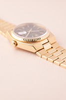 1980 Rolex 19018 Oysterquartz Day-Date 18k Yellow Gold - Box and Papers - Unpolished