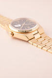 1980 Rolex 19018 Oysterquartz Day-Date 18k Yellow Gold - Box and Papers - Unpolished