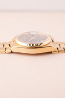 1980 Rolex 19018 Oysterquartz Day-Date 18k Yellow Gold - Box and Papers - Unpolished