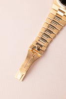 1980 Rolex 19018 Oysterquartz Day-Date 18k Yellow Gold - Box and Papers - Unpolished