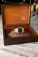 1980 Rolex 19018 Oysterquartz Day-Date 18k Yellow Gold - Box and Papers - Unpolished