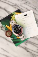 2002 Rolex 16710 GMT Pepsi Insert - Unpolished - Full set