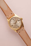 1962 Rolex 1602 Date-Just Moire Gold case