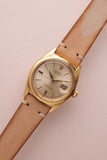 1962 Rolex 1602 Date-Just Moire Gold case