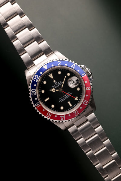 1990 Rolex 16700 GMT Pepsi Insert