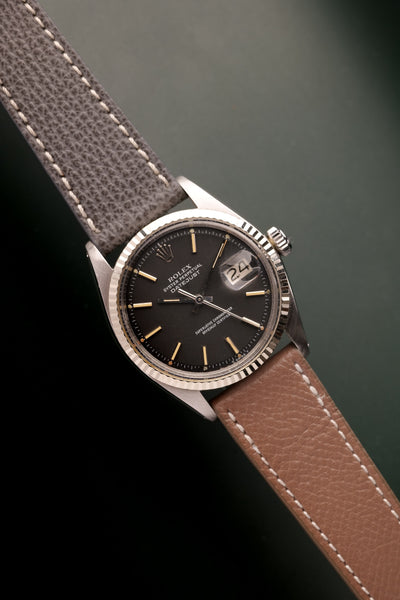 1977 Rolex 1601 Date-Just Leather Strap