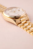 1979 Rolex 18038 Yellow Gold Day-Date - Cacholong Opal Stone Dial
