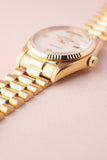 1979 Rolex 18038 Yellow Gold Day-Date - Cacholong Opal Stone Dial