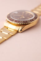 1968 Rolex 1675  Yellow Gold OX Blood Nipple Dial Box & Papers