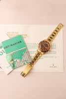 1968 Rolex 1675  Yellow Gold OX Blood Nipple Dial Box & Papers
