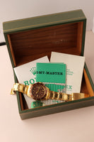 1968 Rolex 1675  Yellow Gold OX Blood Nipple Dial Box & Papers