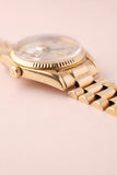 1972 Rolex 1803 Black and Gold Roman Dial Day-Date