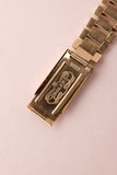 1972 Rolex 1803 Black and Gold Roman Dial Day-Date