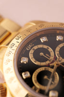 1997 Rolex 16528 Yellow Gold Daytona Diamond Dial
