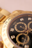 1997 Rolex 16528 Yellow Gold Daytona Diamond Dial