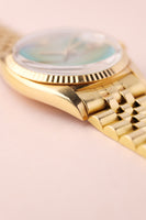 1970 Rolex 1601 Malachite Yellow Gold Date-Just