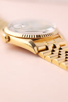 1970 Rolex 1601 Malachite Yellow Gold Date-Just