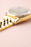 1970 Rolex 1601 Malachite Yellow Gold Date-Just