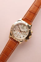 1997 Rolex 16518 Mother of Pearl Yellow Gold Daytona