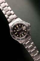 1972 Rolex 1680 Red Submariner With Papers