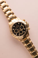1997 Rolex 16528 Yellow Gold Daytona Diamond Dial