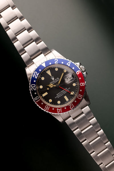 1982 Rolex 16750 Pepsi Matte Dial GMT
