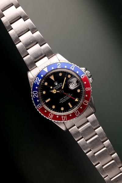 1981 Rolex 16750 Pepsi Insert Gloss Dial GMT