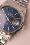 1970 Rolex 1601 Blue Mosaic Dial Date-Just