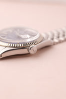 1970 Rolex 1601 Blue Mosaic Dial Date-Just
