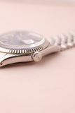 1970 Rolex 1601 Blue Mosaic Dial Date-Just