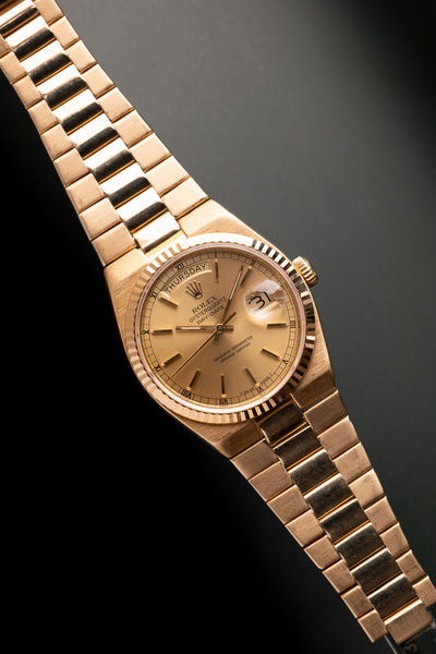 1978 Rolex 19018 Yellow Gold Day-Date OysterQuartz
