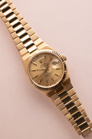 1978 Rolex 19018 Yellow Gold Day-Date OysterQuartz